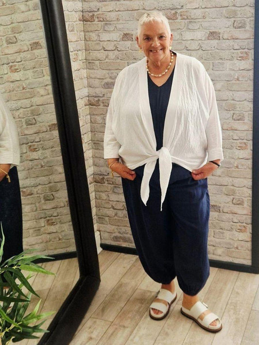 Tied Front Light Kimono