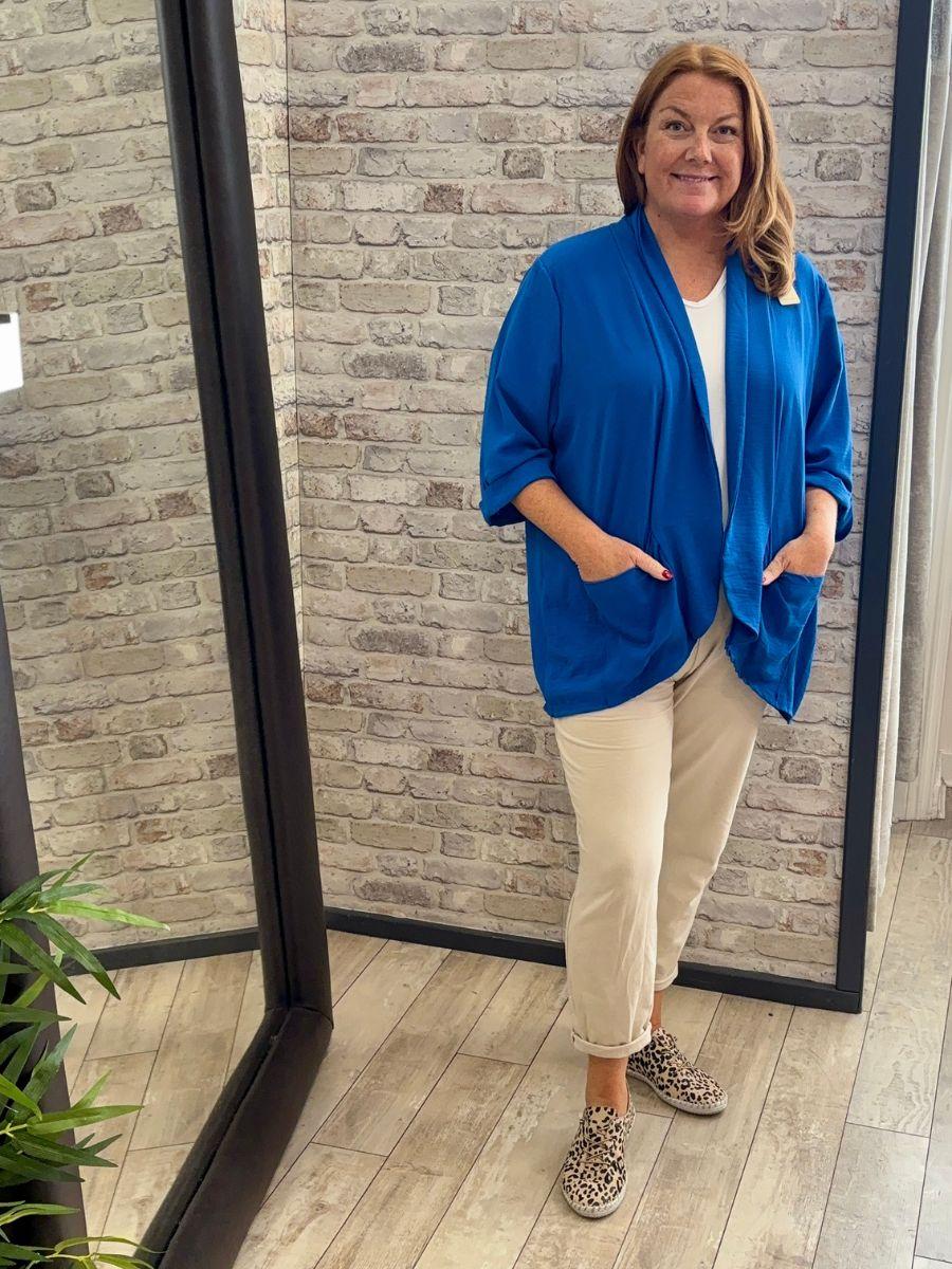Open Front Lightweight Jacket
