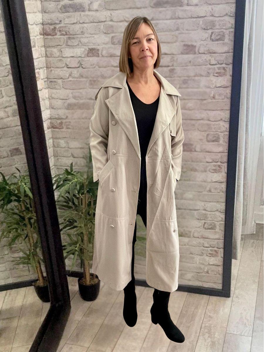 Double Breasted Trench Coat