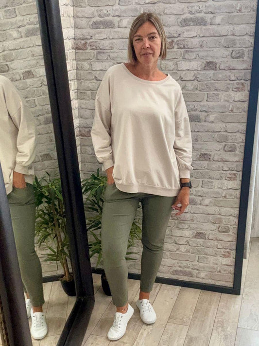 Relaxed Fit Italian Sweater - Made in Italy