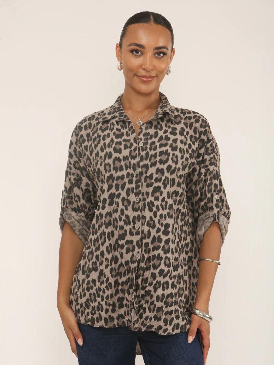 Leopard Print Shirt