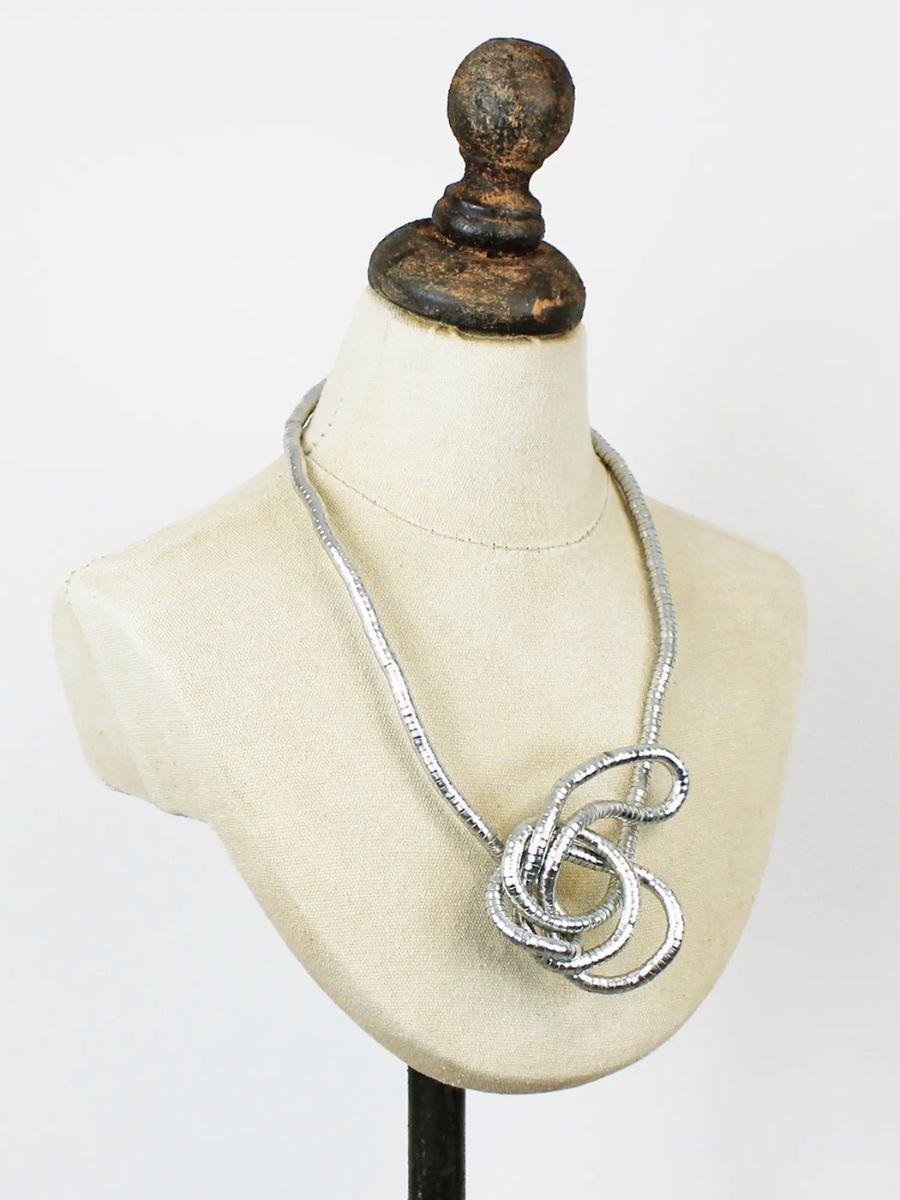 Long Bendy Snake Necklace
