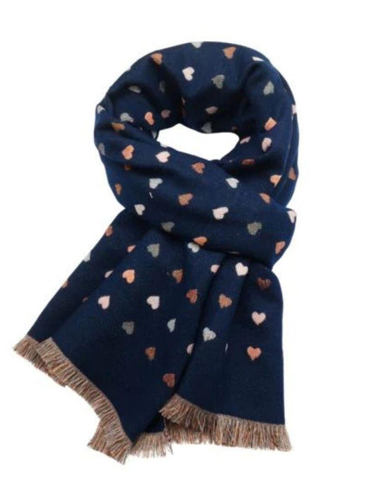 Little Hearts Winter Scarf