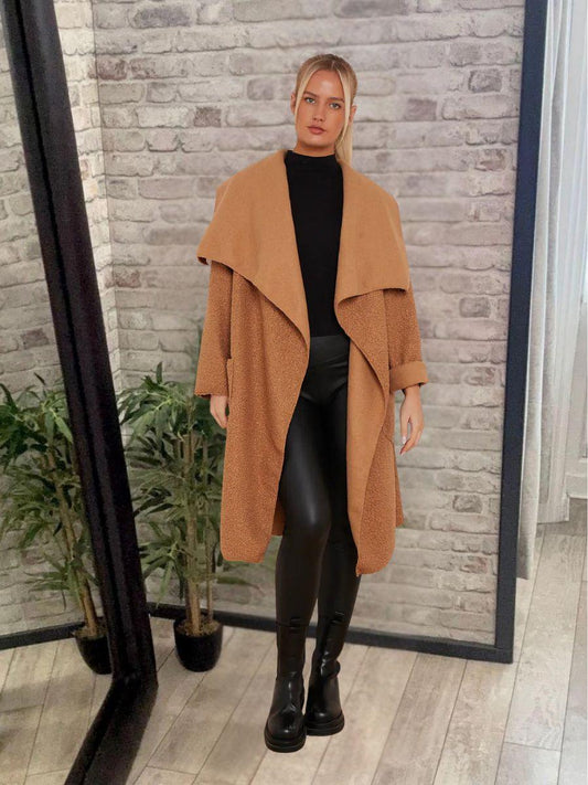 Waterfall Teddy Coat
