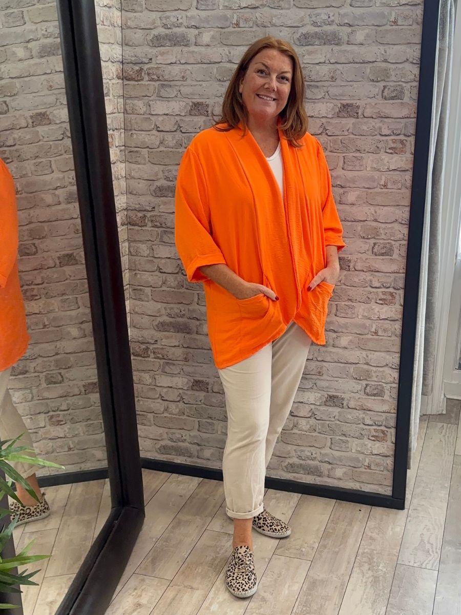 Open Front Lightweight Jacket