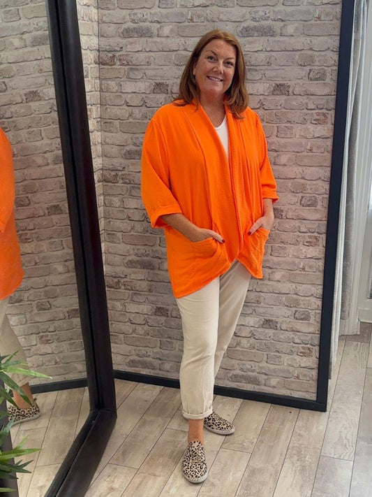 Open Front Lightweight Jacket