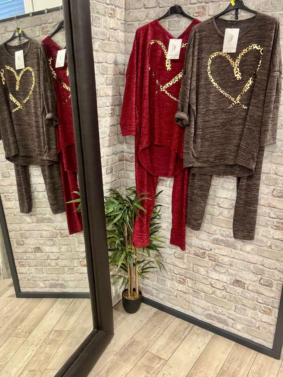 Animal Heart Lounge Set