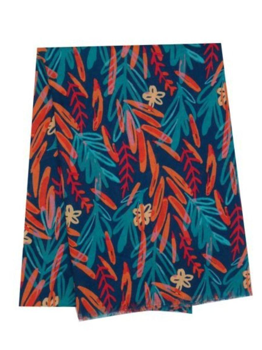 Waterfall Leaves Scarf