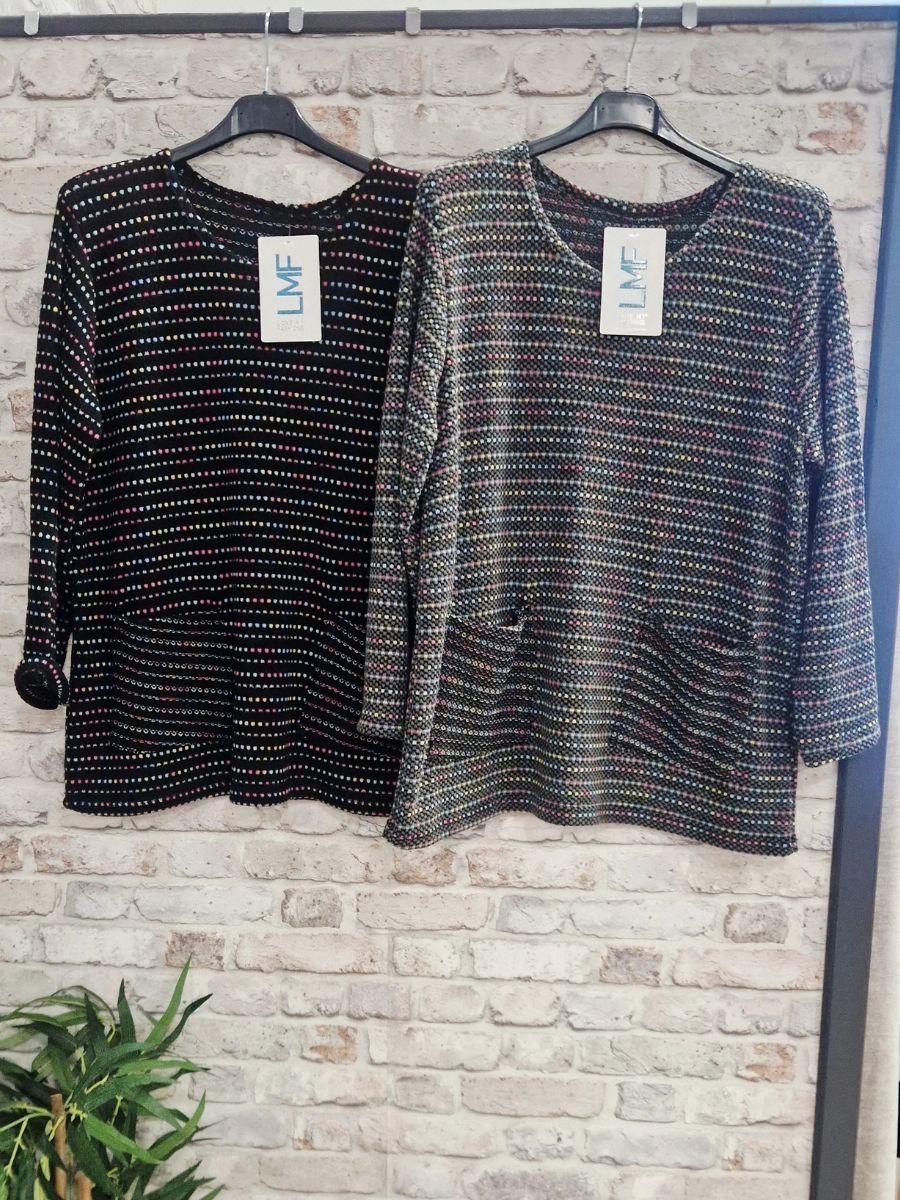 Check Board Pocket Top