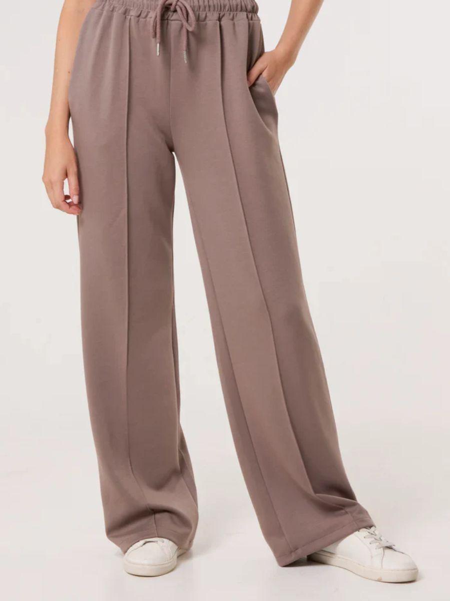 Seam Front Soft Jogging Trouser