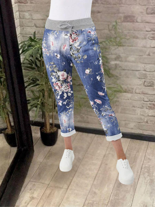 Cotton Trouser - Floral
