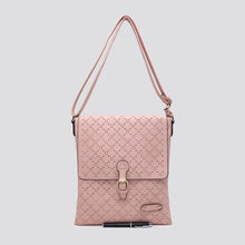 Load image into Gallery viewer, Soft Touch Diamond Perforated Crossbody Bag
