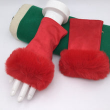 Load image into Gallery viewer, Fingerless Faux Fur Glove
