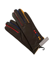Load image into Gallery viewer, Real Leather Button Gloves
