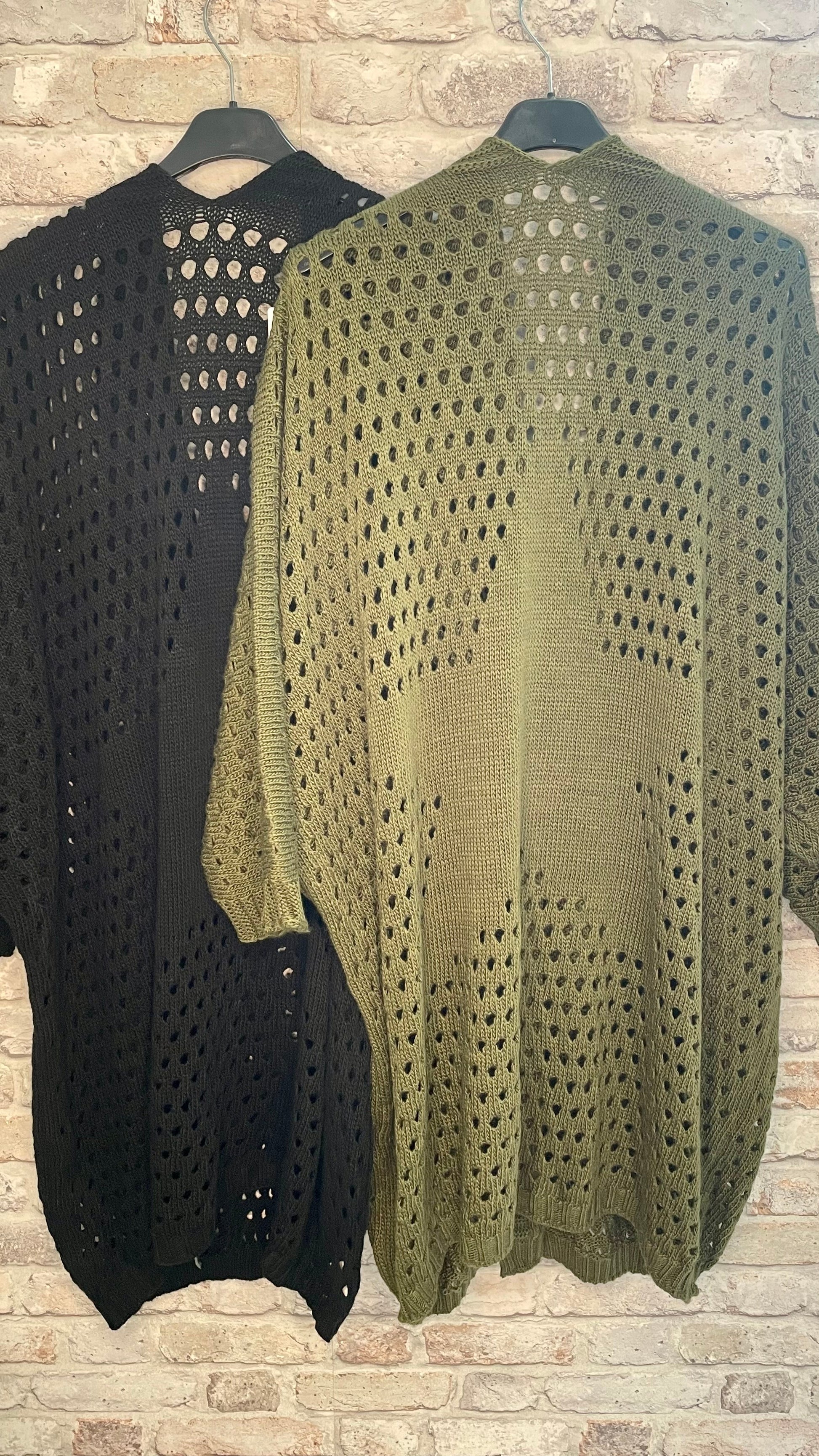 Open Stitch Star Cardigan - Stylish and Versatile Knitwear
