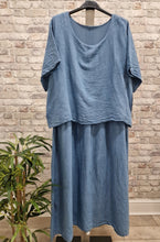 Load image into Gallery viewer, Linen Double Layer Dress
