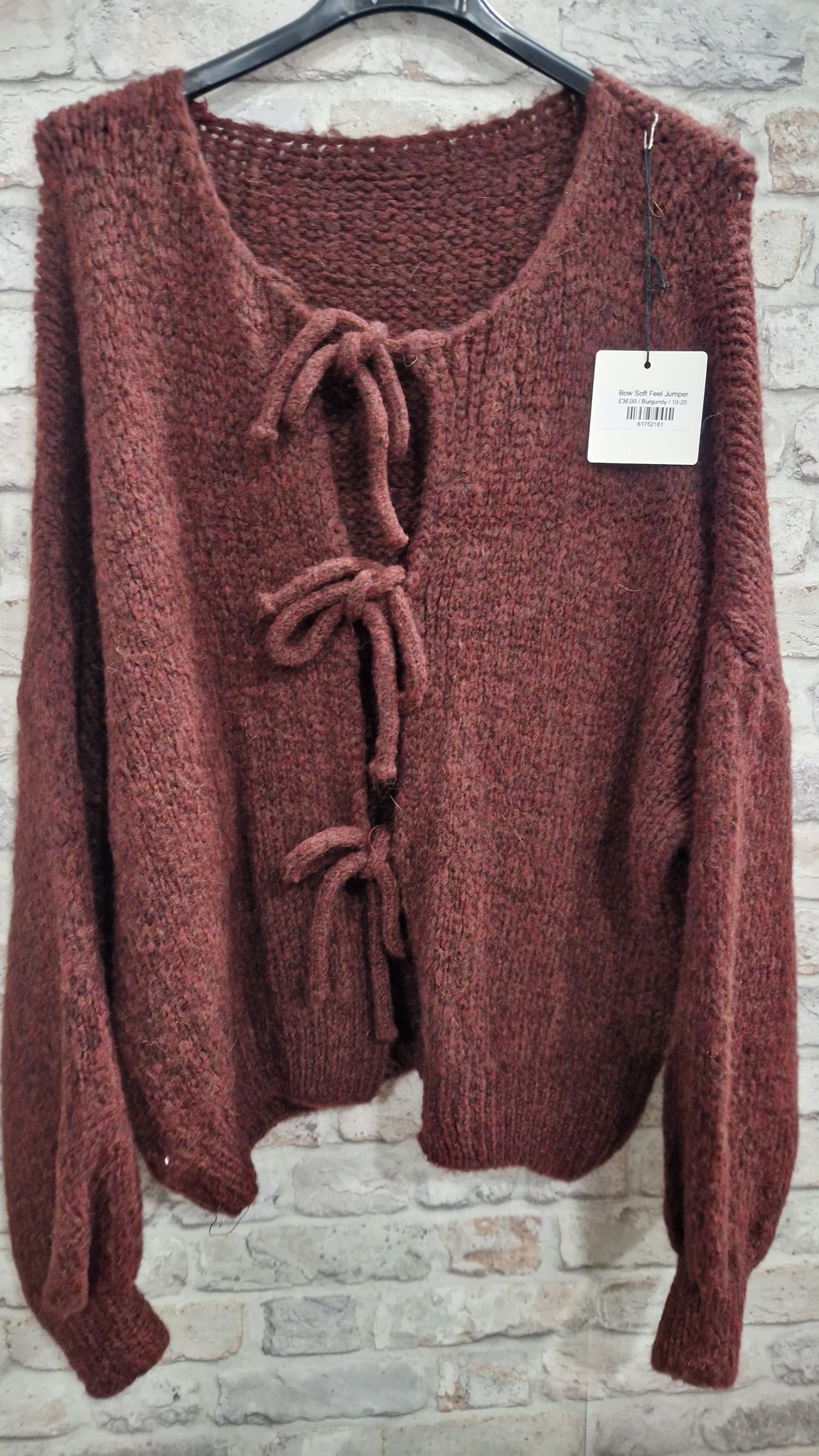 Bow Soft Feel Jumper