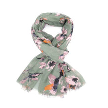 Load image into Gallery viewer, Spring Flowers Scarf
