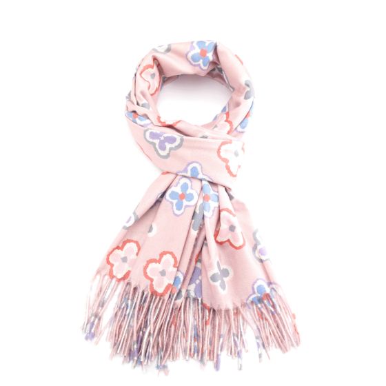 Pretty Floral Scarf - Elegant & Cosy Women's Accessory