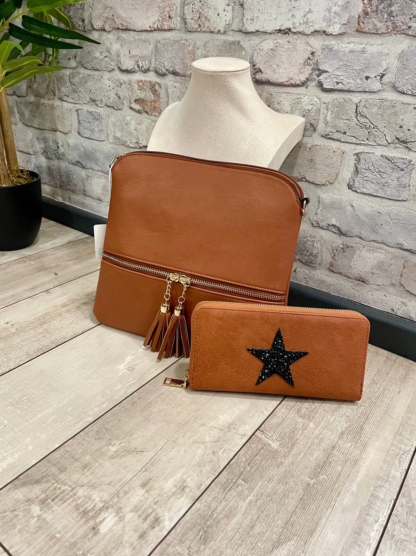 Co-Ord Tassel Bag and Star Purse