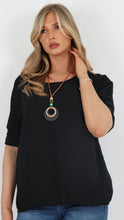 Load image into Gallery viewer, Long Sleeve Necklace Top

