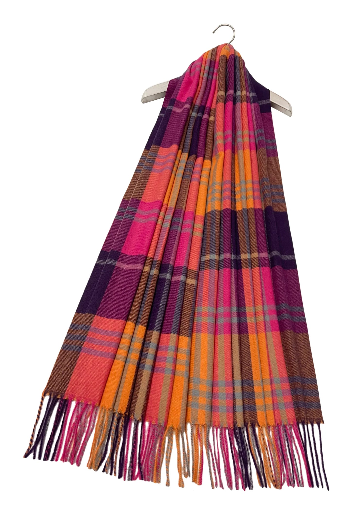 Tartan Tassel Scarf