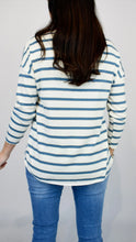 Load image into Gallery viewer, Lurex Heart Stripe Top
