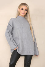 Load image into Gallery viewer, Ribbed Stitch Detail Jumper
