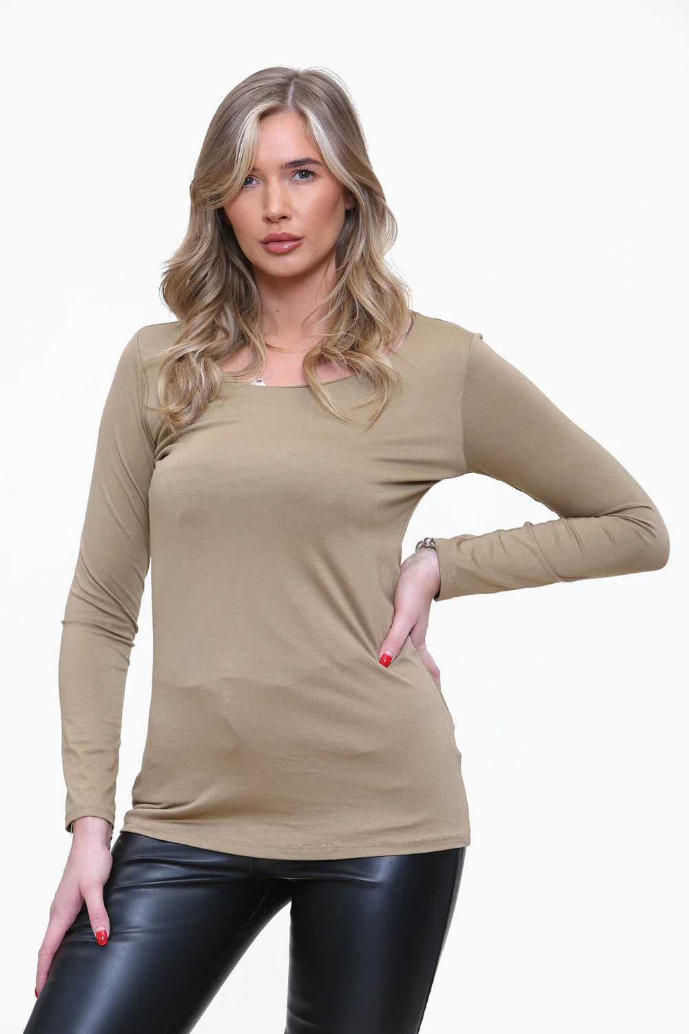 Double Layer Long Sleeve Top