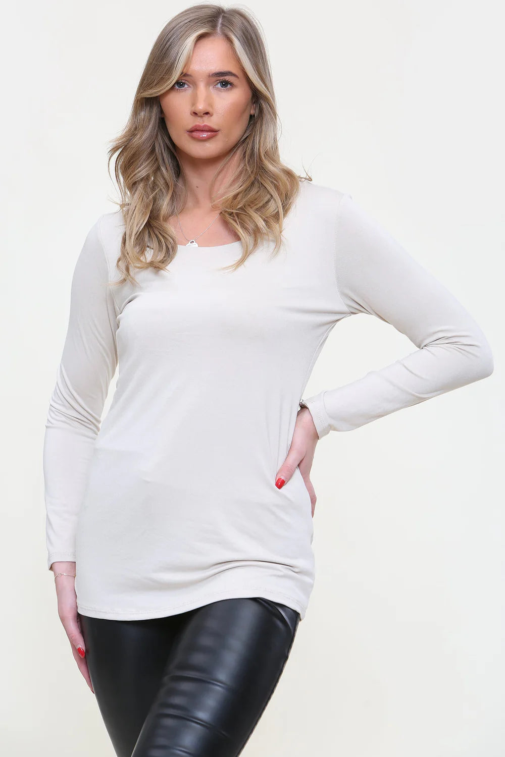 Double Layer Long Sleeve Top