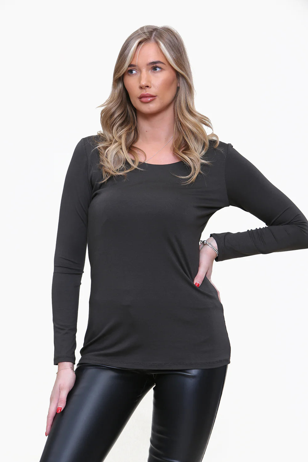 Double Layer Long Sleeve Top