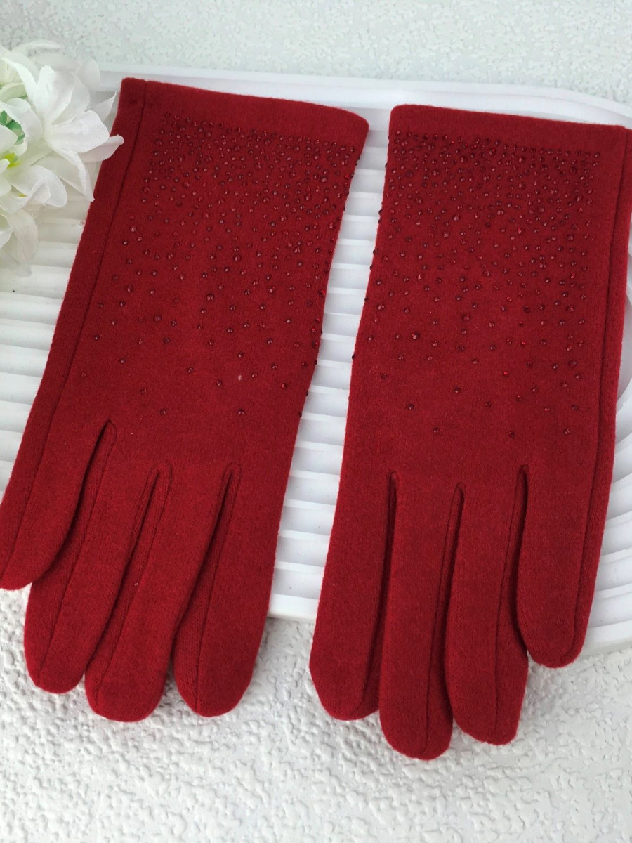 Sparkle Gloves - Gradient Sparkle From Edge Towards The Fingers