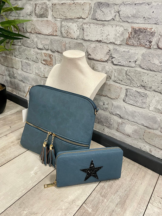 Co-ord Tassel Bag and Star Purse