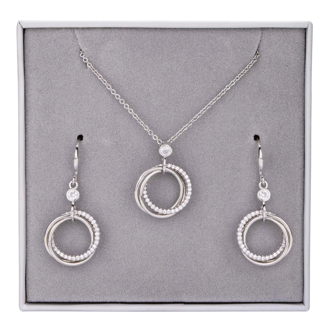 Boxed Necklace & Earrings Set - 9 Styles