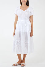 Load image into Gallery viewer, Tiered Broderie Anglaise Dress
