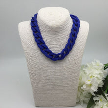 Load image into Gallery viewer, Royal Blue Necklace and Bracelet Set
