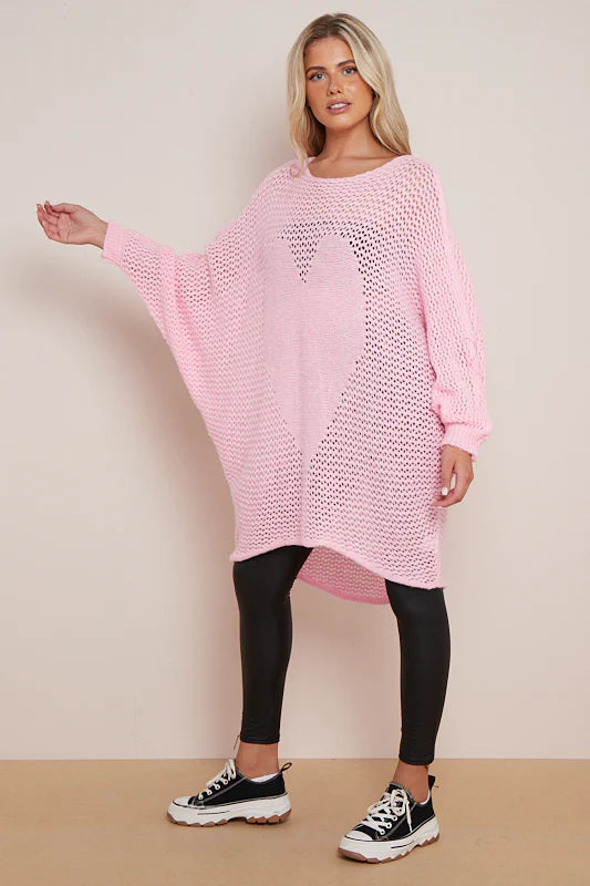 Heart Knit Jumper