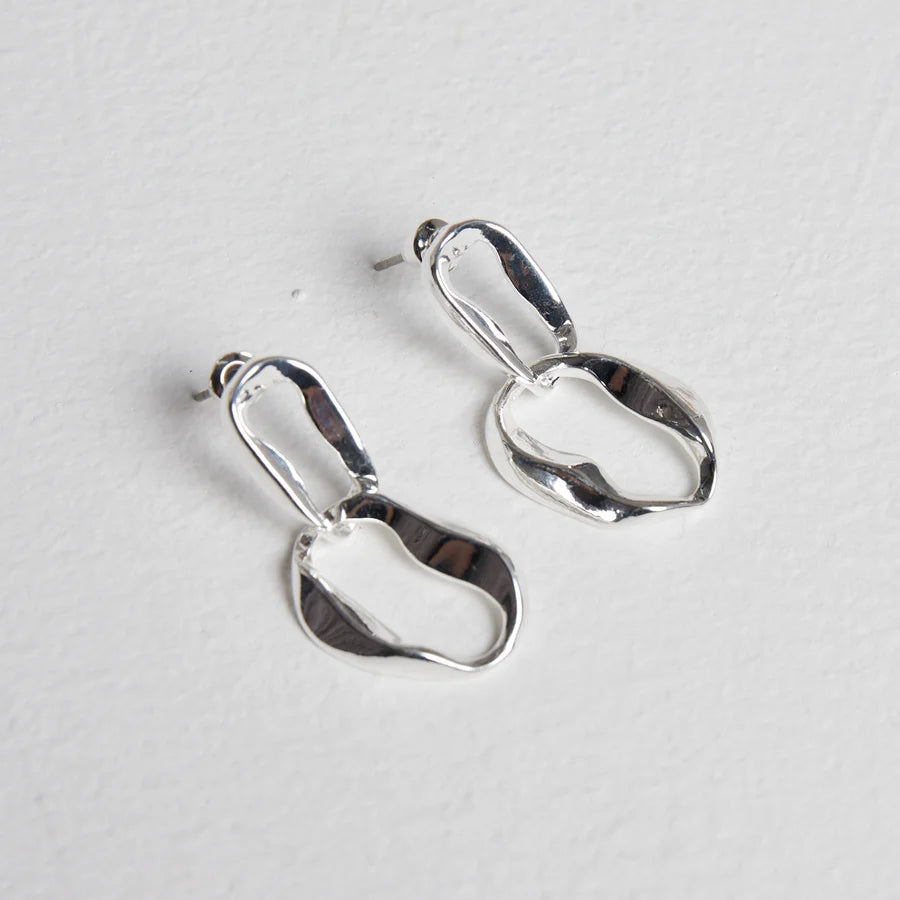 Double Link Earrings