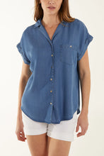 Load image into Gallery viewer, Tencel Pocket Short Sleeve Shirt
