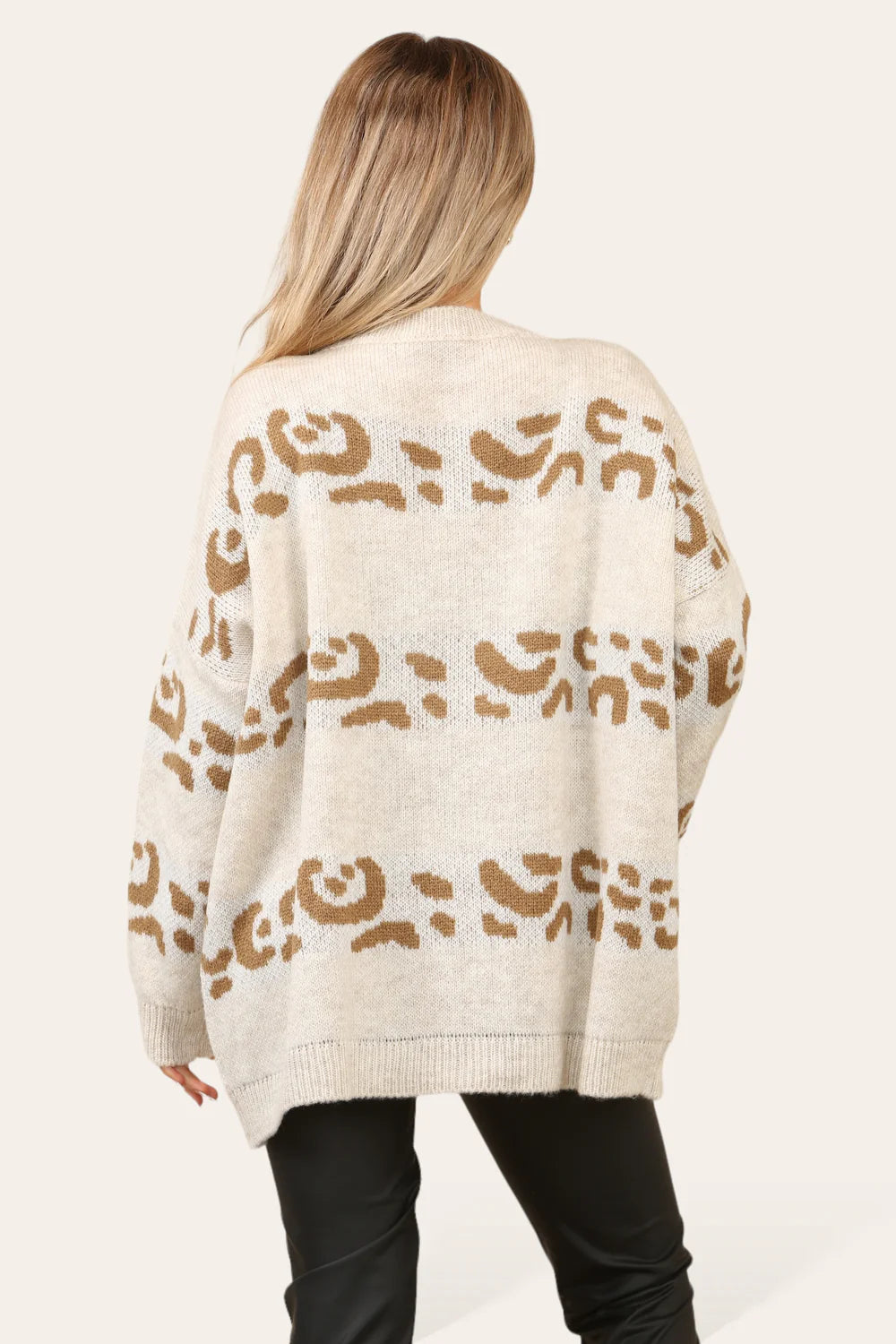 Leopard Stripe Jumper