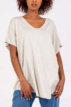 Load image into Gallery viewer, Soft VNeck Plain T-Shirt
