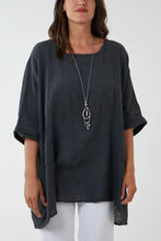 Load image into Gallery viewer, Oversized Pocket Necklace Top
