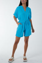 Load image into Gallery viewer, V Neck Top and Shorts Set
