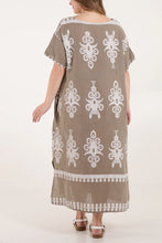 Load image into Gallery viewer, Cotton Tribal Print Pocket Dress
