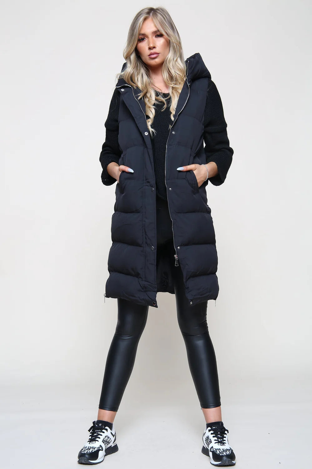 Longline Puffer Gilet