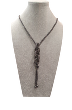 Load image into Gallery viewer, Twist Knot Sparkle Necklace
