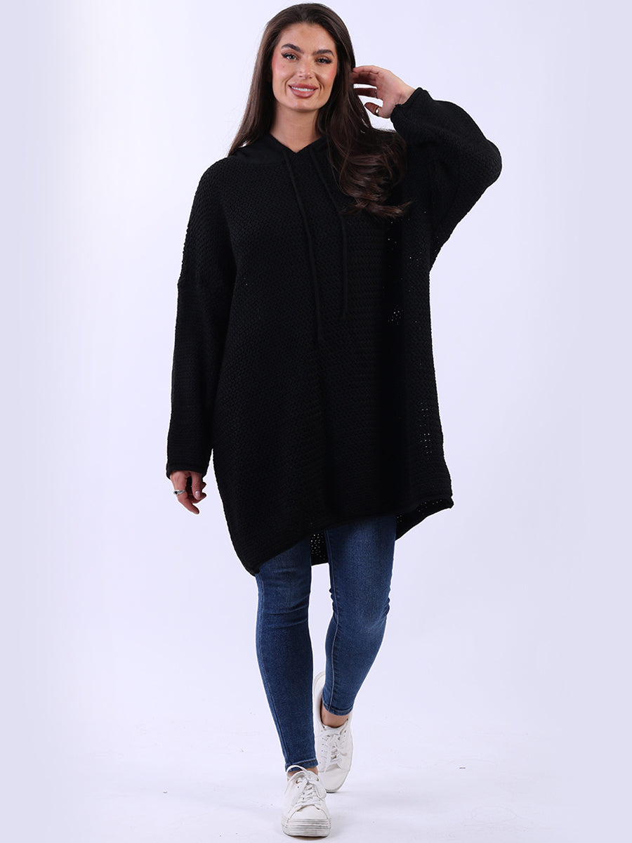 Oversized Hooded Jumper