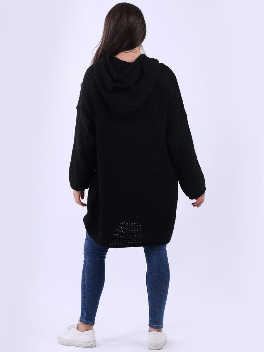 Oversized Hooded Jumper