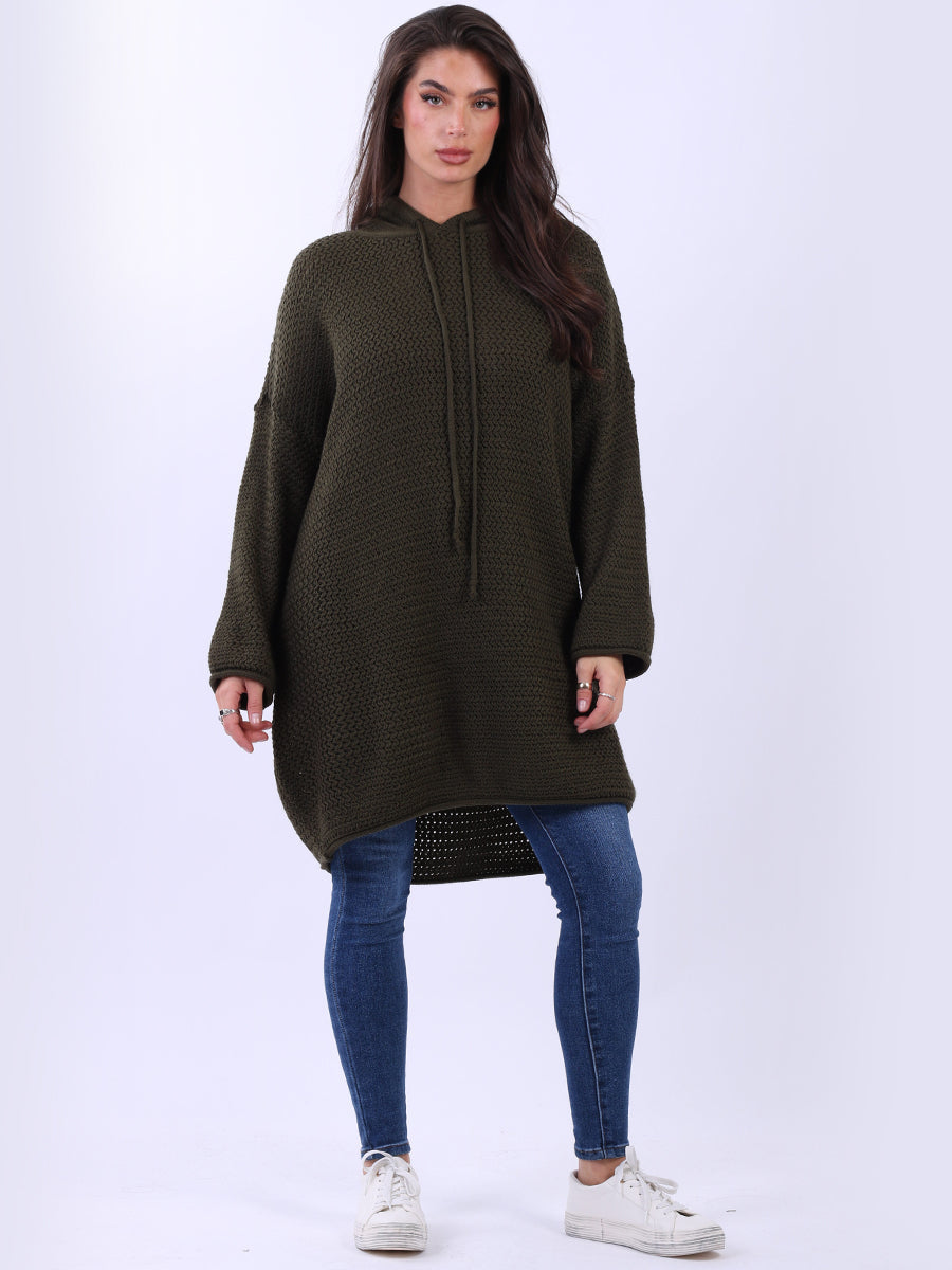 Oversized Hooded Jumper