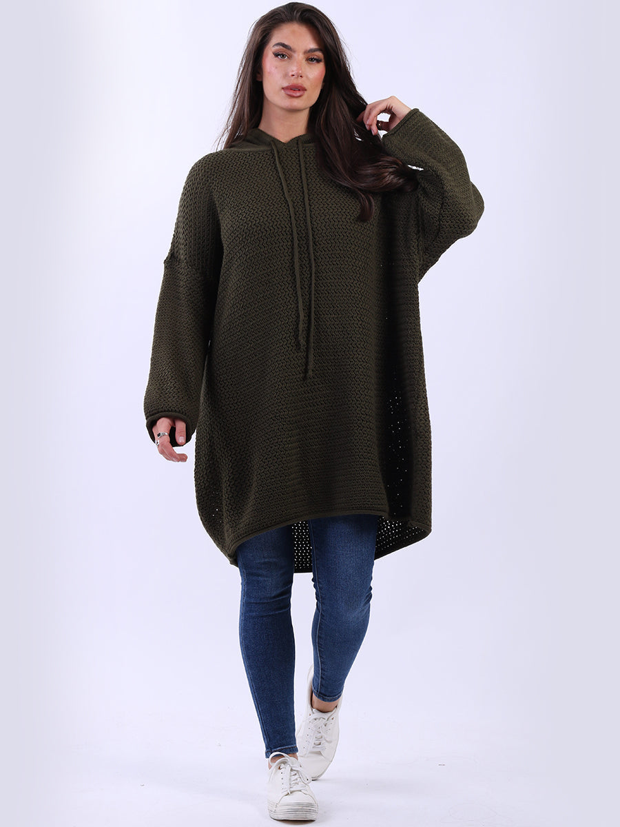 Oversized Hooded Jumper